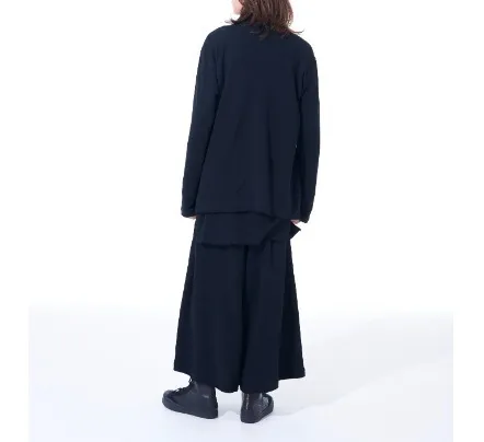 Yohji Yamamoto | Unisex Cotton Cardigans - Street Style Plain Design.