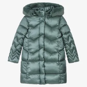 Youth Green Puffer Jacket